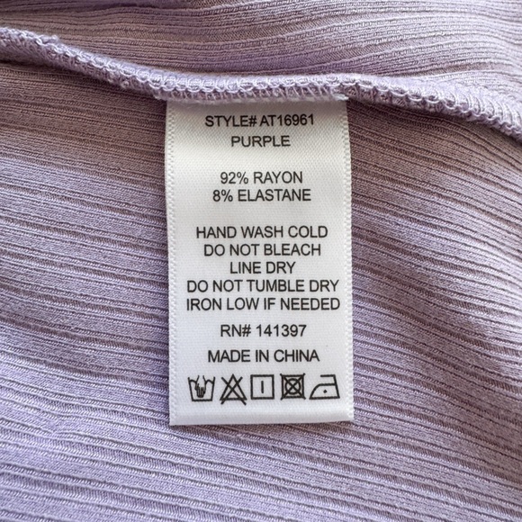 ASTR • Cutout Bodysuit in Purple - Picture 10 of 11